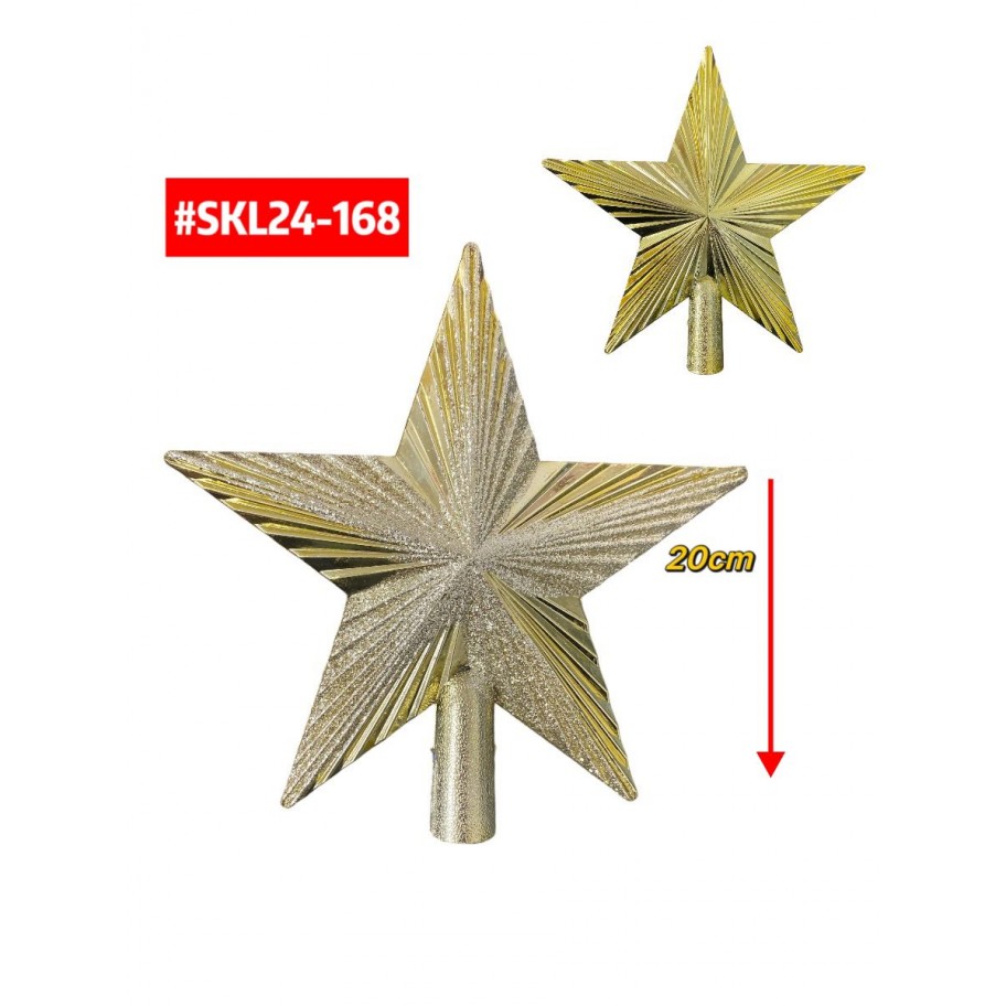 ESTRELLA RELIEVE DORADA #SKL24-168 P.U