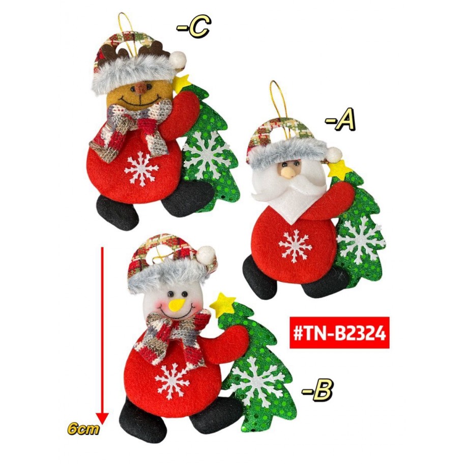 ADORNO DE NAVIDAD #TN-B2324  P.U