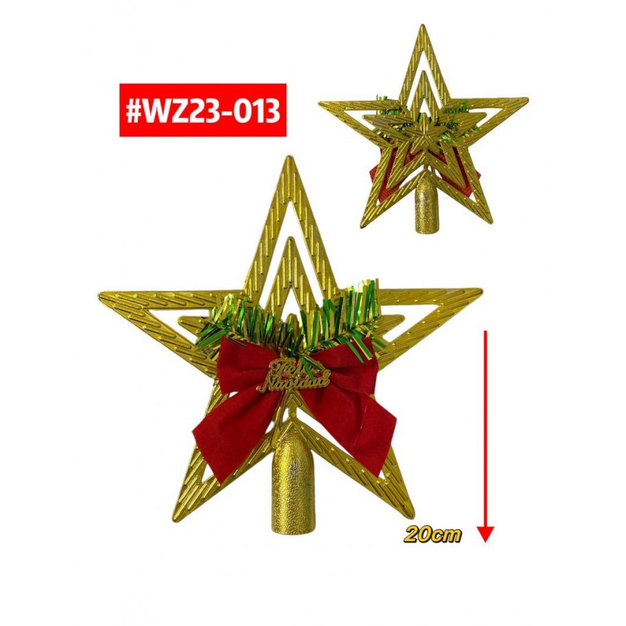 ESTRELLA FELIZ NAVIDAD #WZ23-013 P.U