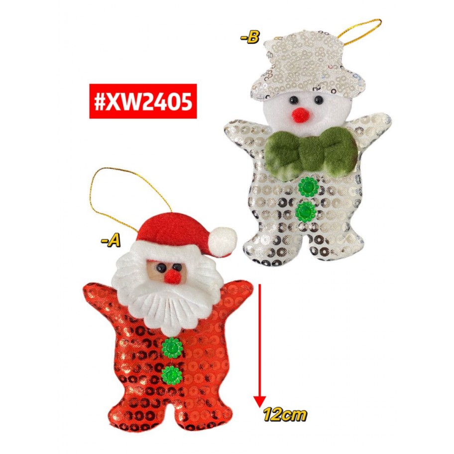 ADORNO DE NAVIDAD #XW2405  P.U