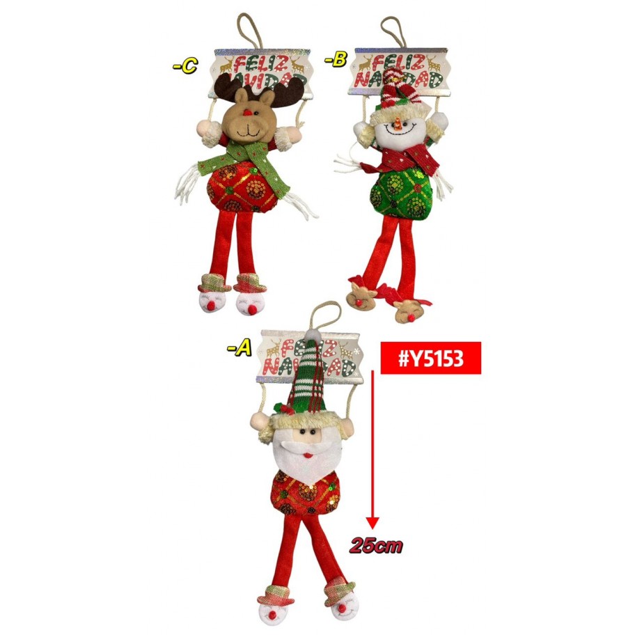 ADORNO DE NAVIDAD #Y5153  P.U