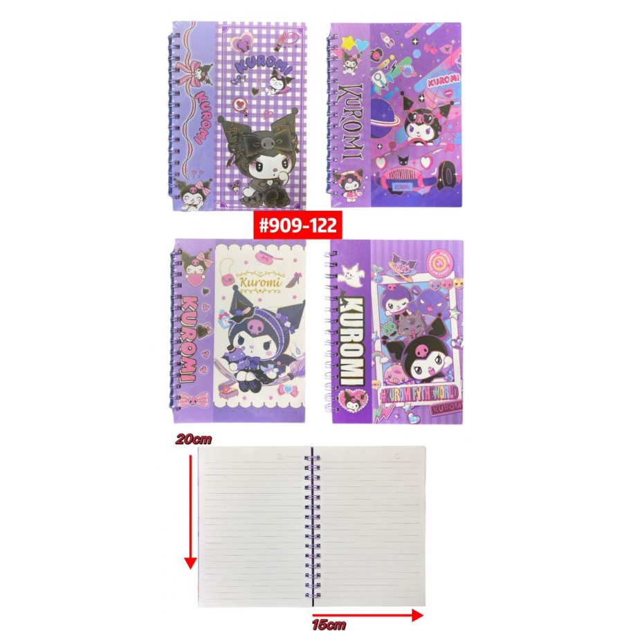 LIBRETA KUROMI #909-122