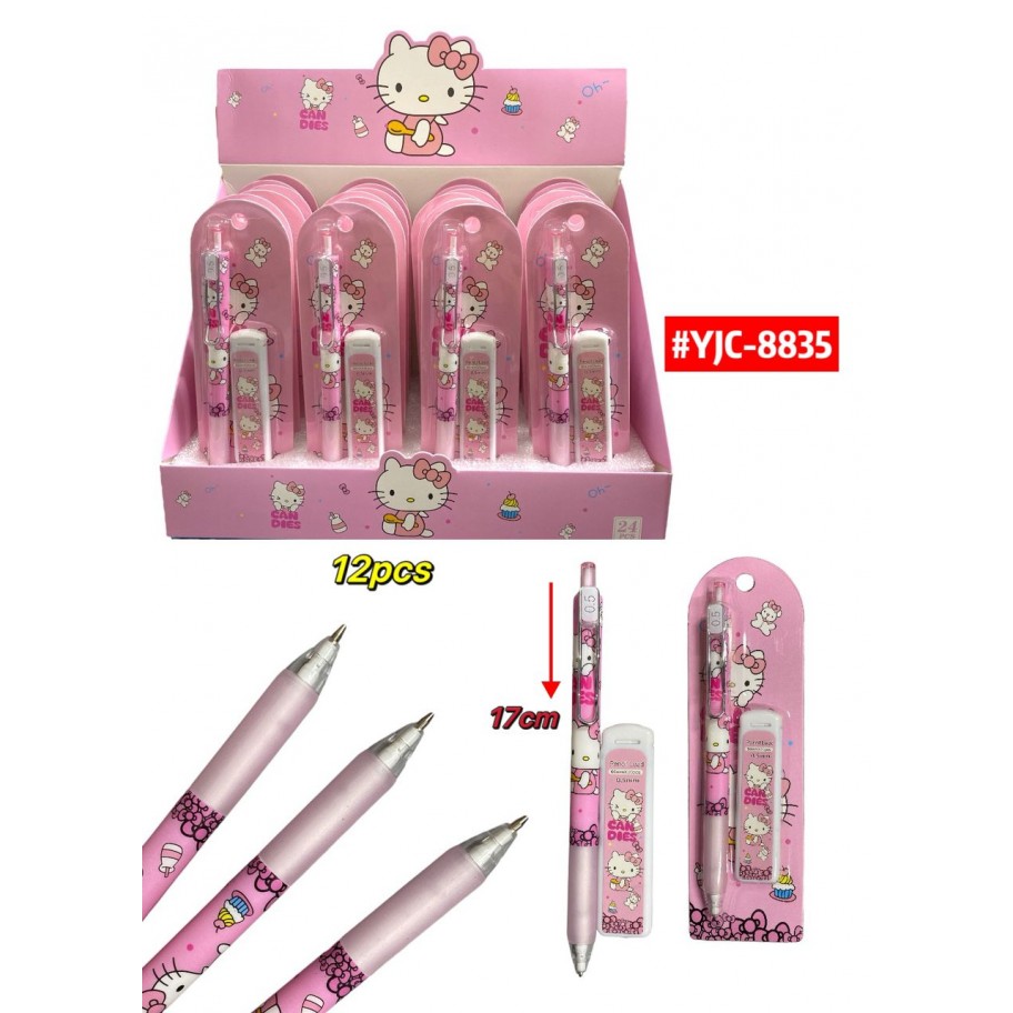 PORTAMINAS HELLO KITTY 12pcs #YJC-8835