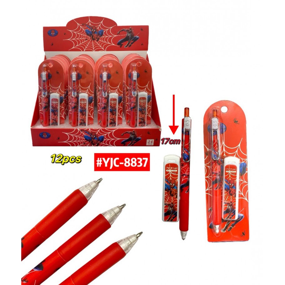 PORTAMINAS SPIDERMAN 12pcs #YJC-8837