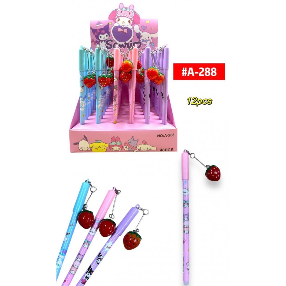 LAPICERO SANRIO FRESA 12uds #A-288