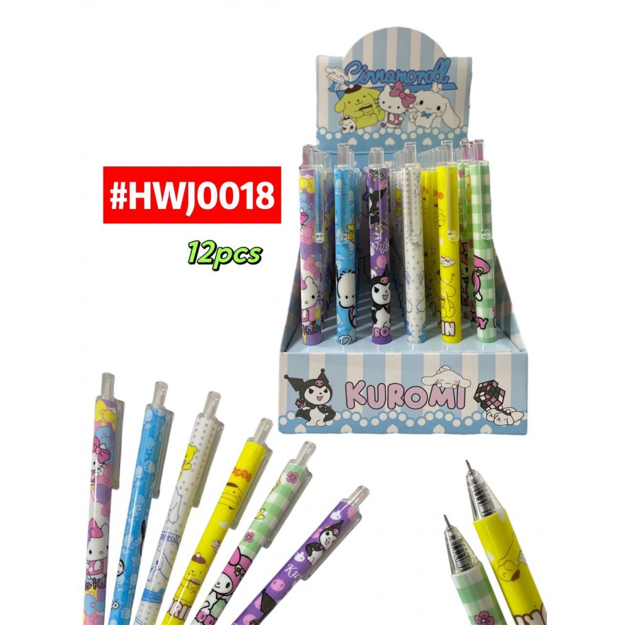 LAPICERO SANRIO 12uds #HWJ0018