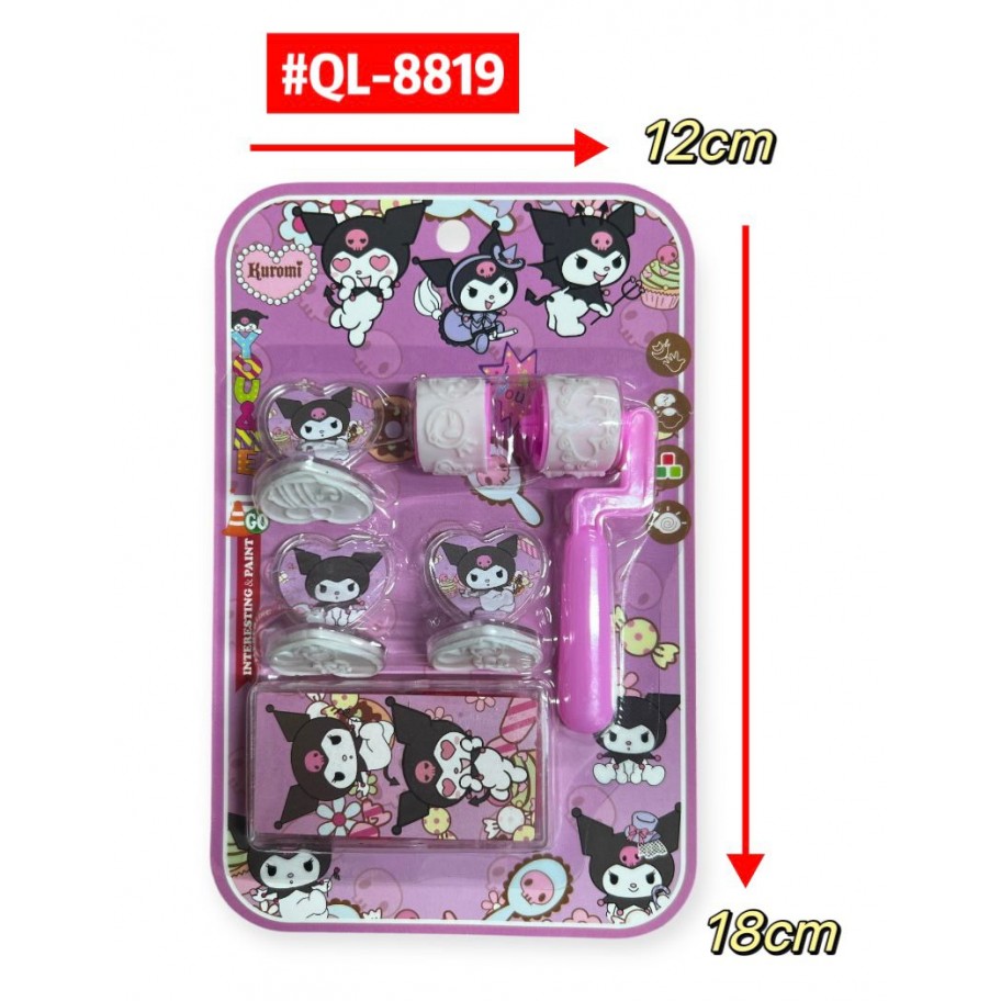 KIT DE SELLOS KUROMI 6pcs #QL-8819