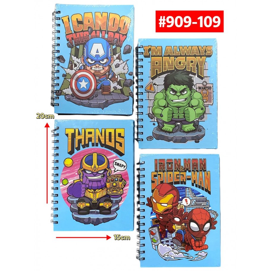 LIBRETA AVENGERS #909-109