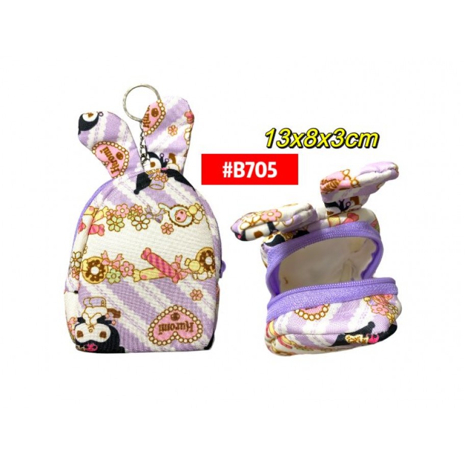 LLAVERO BOLSITO KUROMI #B705  PROMO