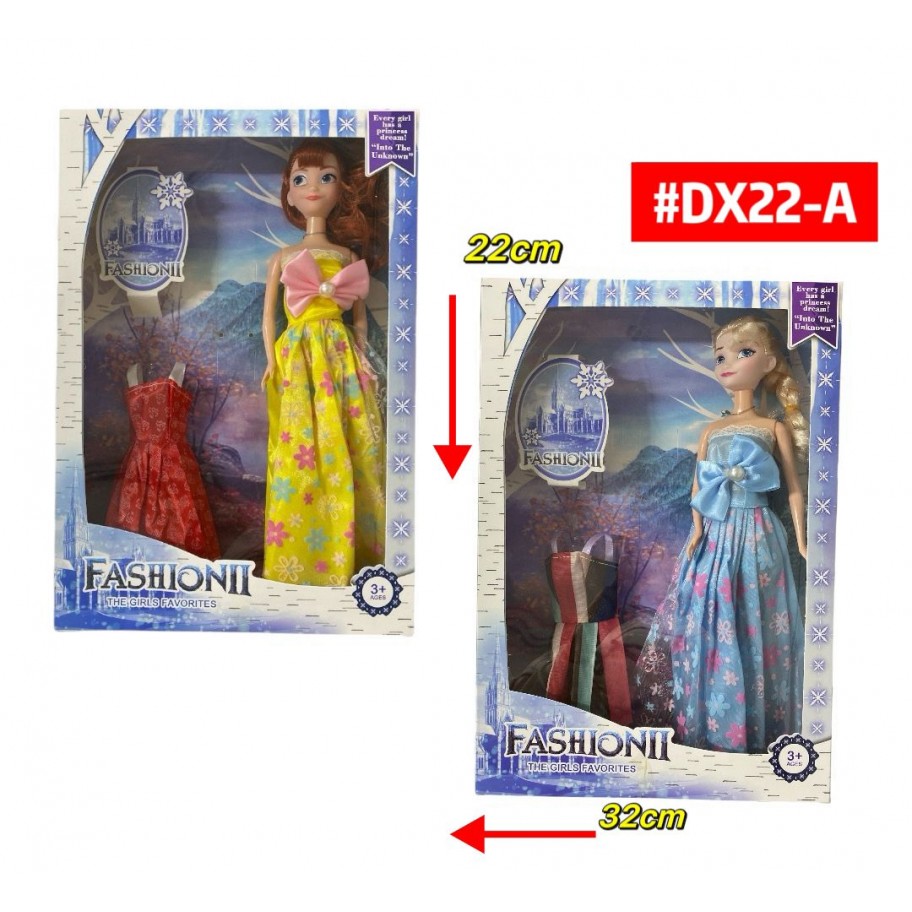 SET DE MUÑECA FROZEN #DX22-A P.U