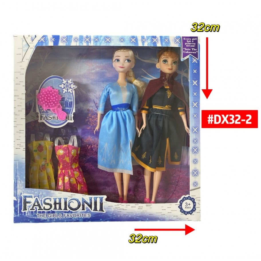 SET DE MUÑECA FROZEN #DX32-2 P.U