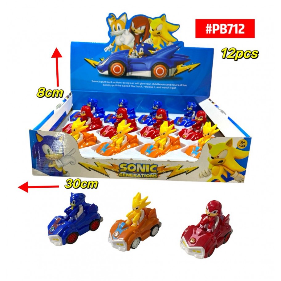 CARRITO SONIC *12 #PB712