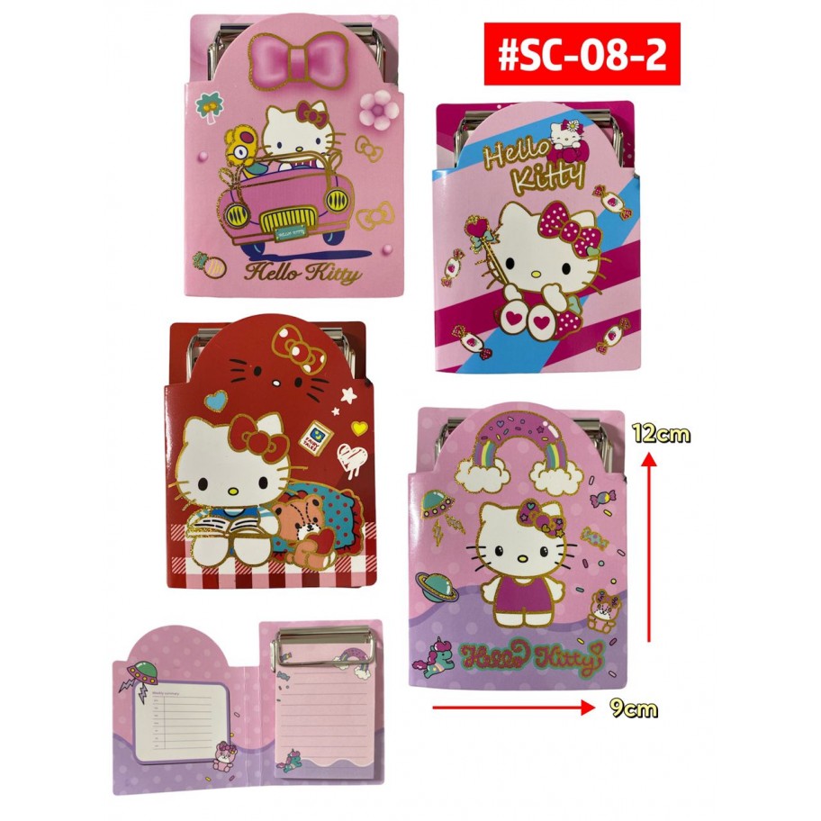 AGENDA DE NOTAS HELLO KITTY #SC-08-2