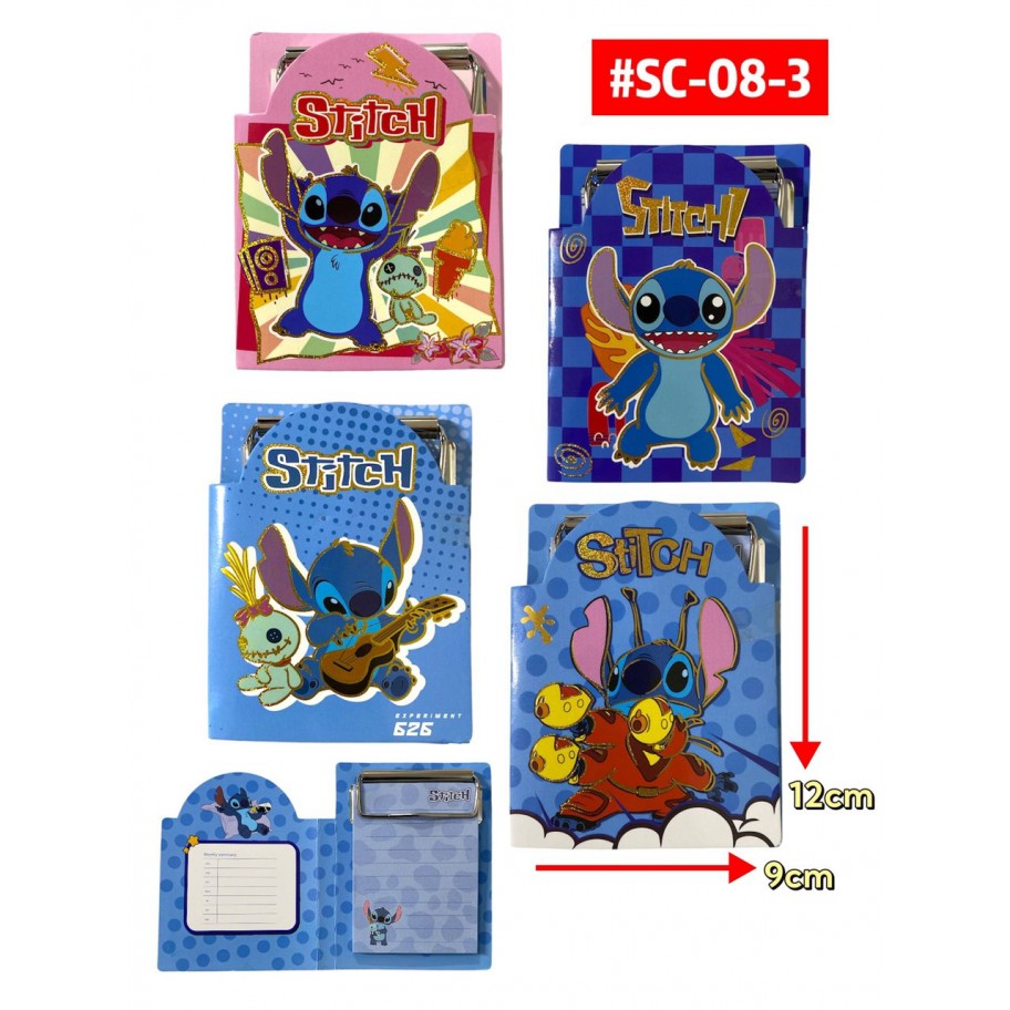 AGENDA DE NOTAS STITCH #SC-08-3