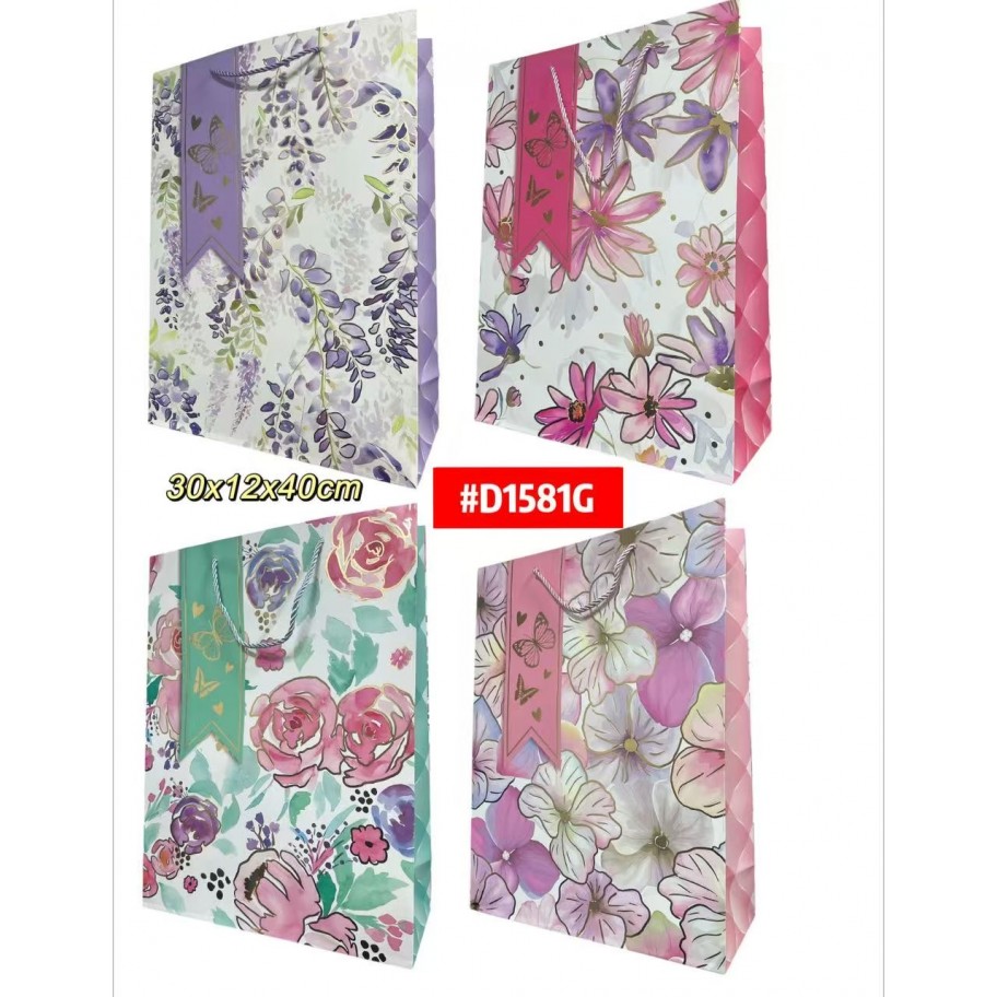 BOLSAS GRANDES DE REGALO  12uds #D1581G