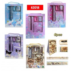 KIT ESCOLAR SANRIO CAPYBARA 6pcs #2018