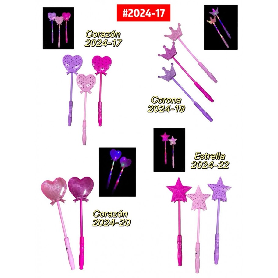 VARITA CON LUCES LED #2024-17 PROMO