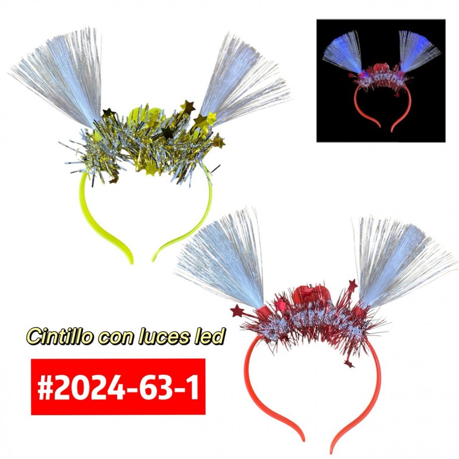 CINTILLO CON LUCES LED #2024-63-1 PROMO