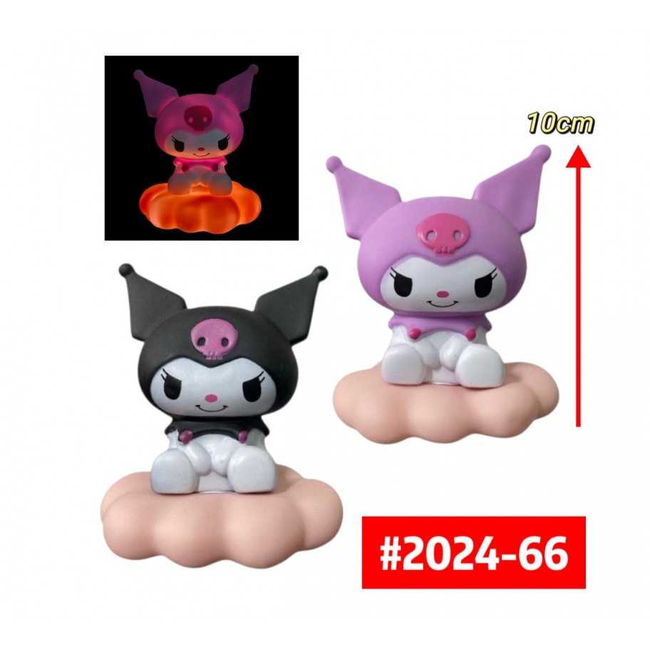 LAMPARA DE MESA KUROMI/CINNAMOROLL #2024-66 P.U