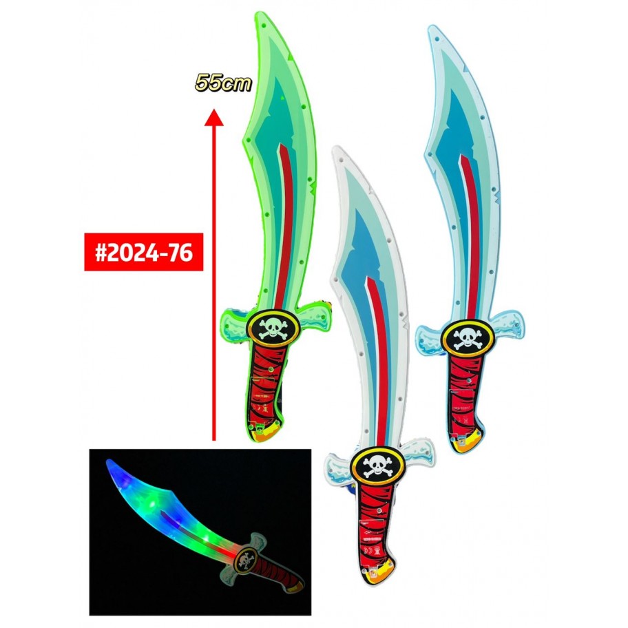 ESPADA PIRATA LED #2024-76