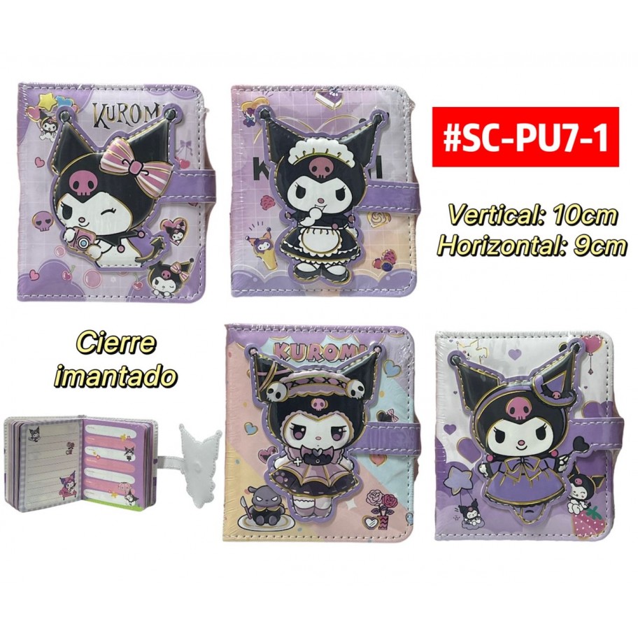 CUADERNO  KUROMI #SC-PU7-1