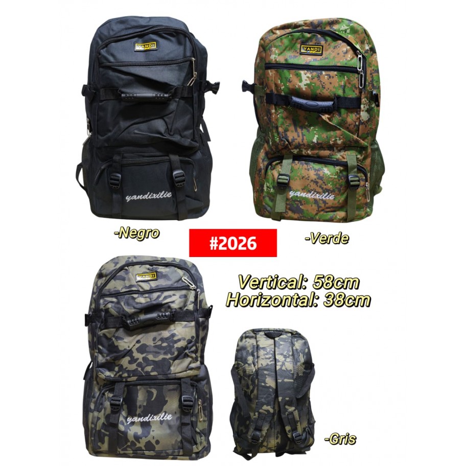 MORRAL MILITAR #2026 P.U