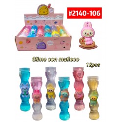 SLIME ESPIRAL MUÑECO LABUBU *12 #2140-106