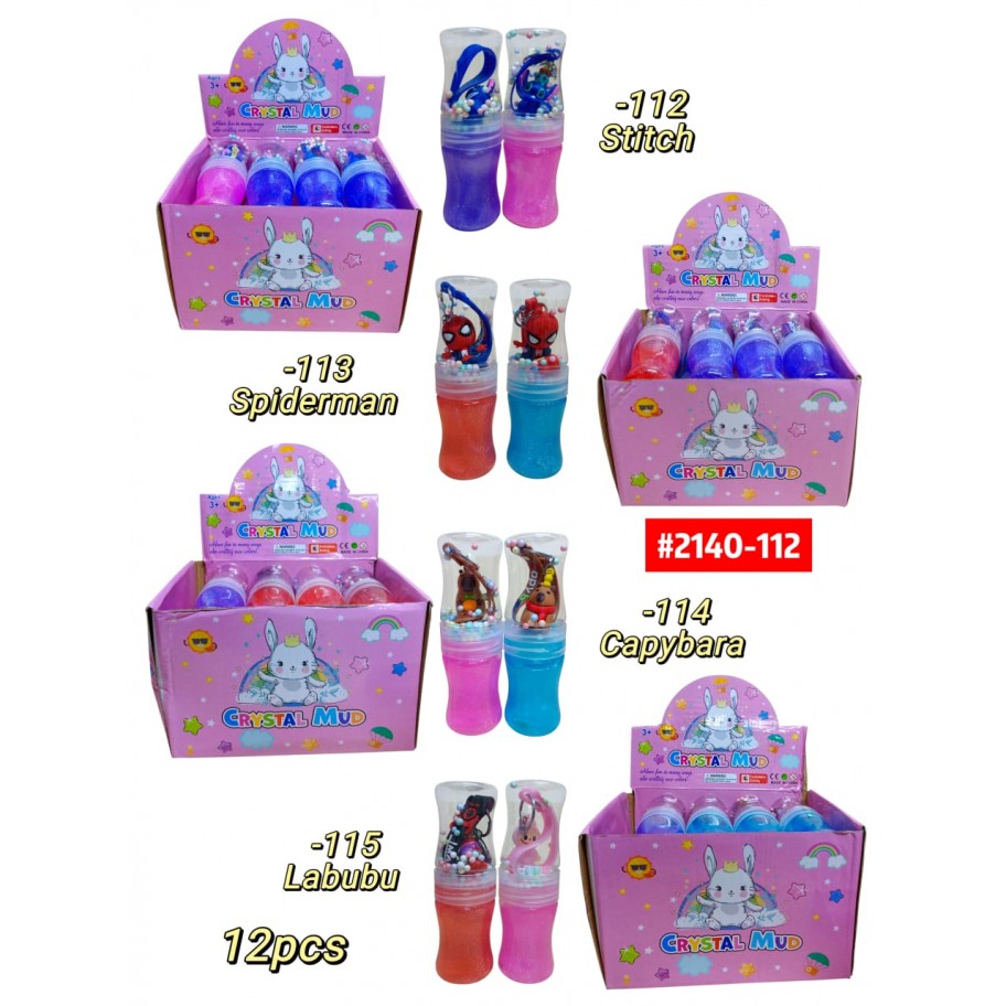SLIME CON LLAVERO *12 #2140-112