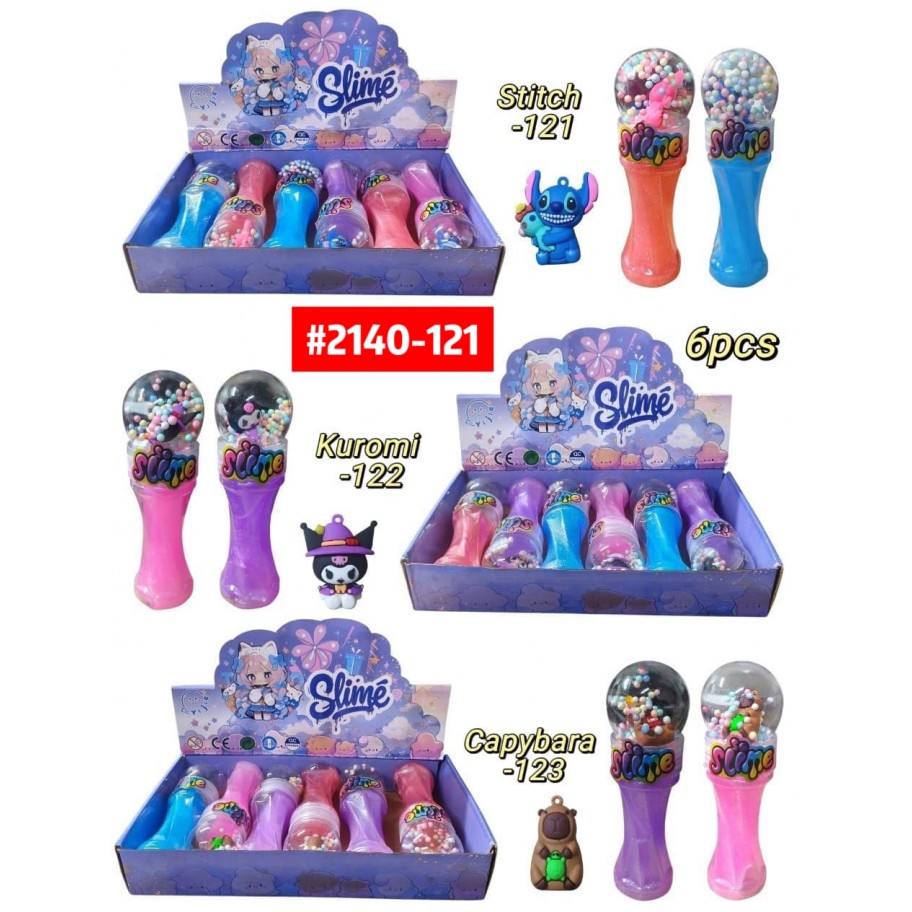 SLIME STITCH KUROMI CAPYBARA *6 #2140-121