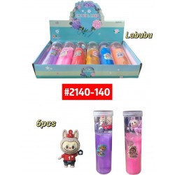SLIME TUBO LARGO LABUBU *6 #2140-140 PROMO
