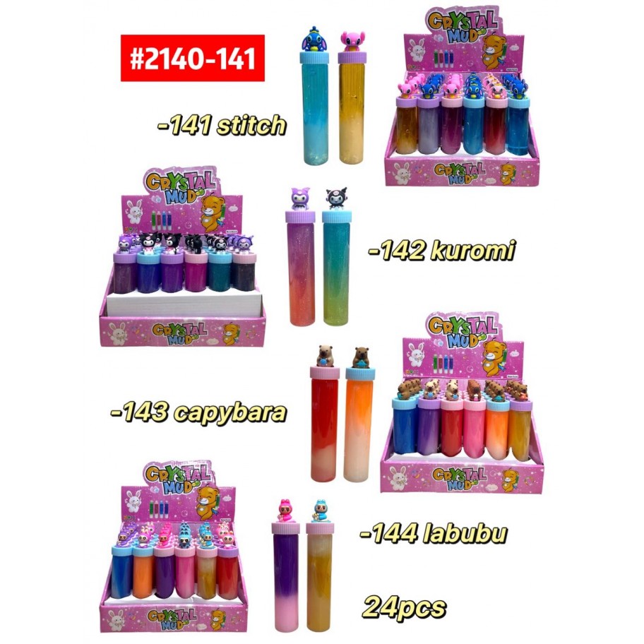 SLIME TUBO BICOLOR *24 #2140-141