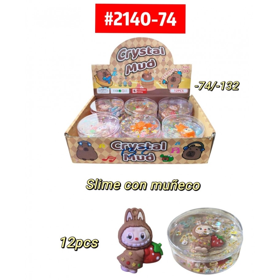 SLIME REDONDO LABUBU *12 #2140-74 PROMO