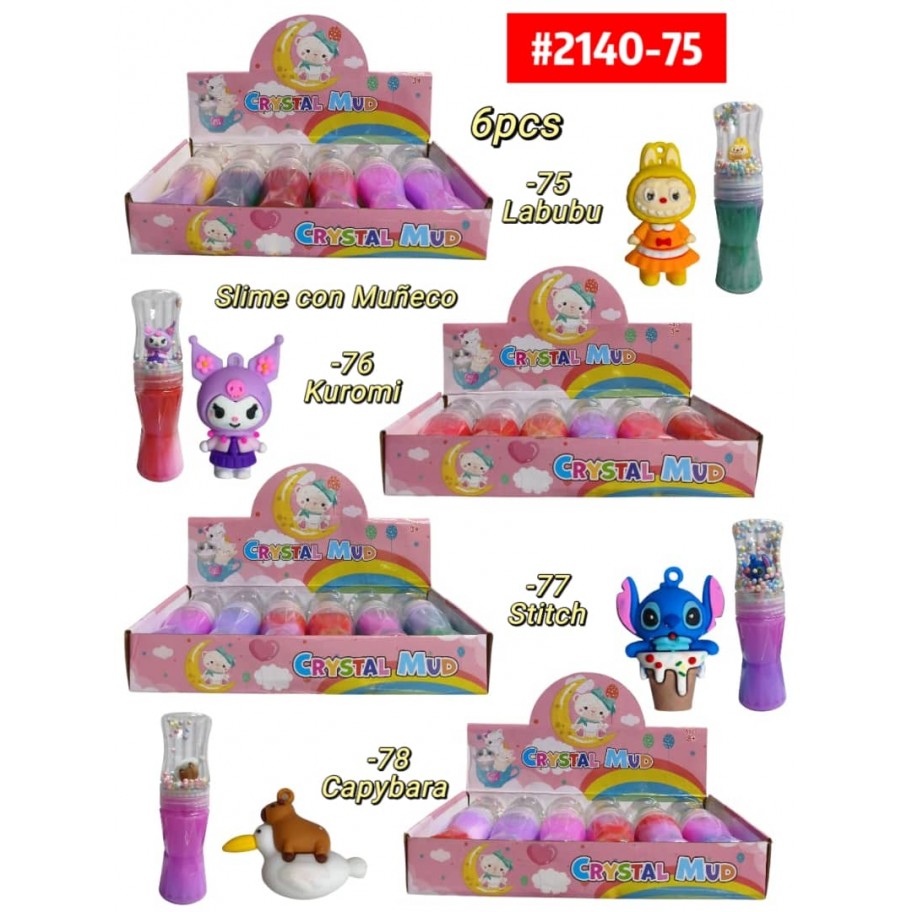 SLIME BICOLOR PEPAS *6 #2140-75