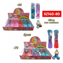 SLIME LARGO LABUBU MUÑECO *6 #2140-80