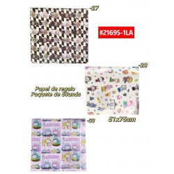 PAPEL DE REGALO LABUBU *50 #21695-1LA PROMO