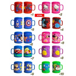 TAZA INFANTIL DE PLASTICO #2306