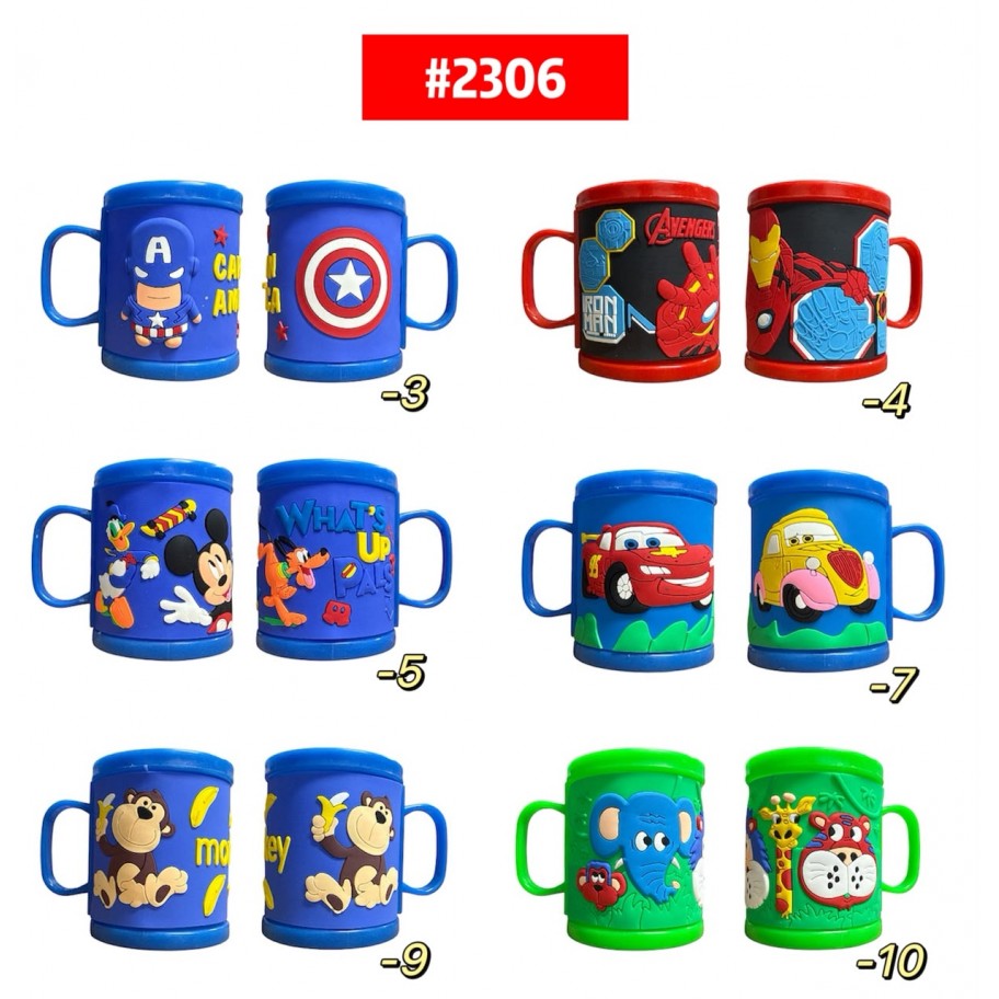 TAZA INFANTIL DE PLASTICO #2306