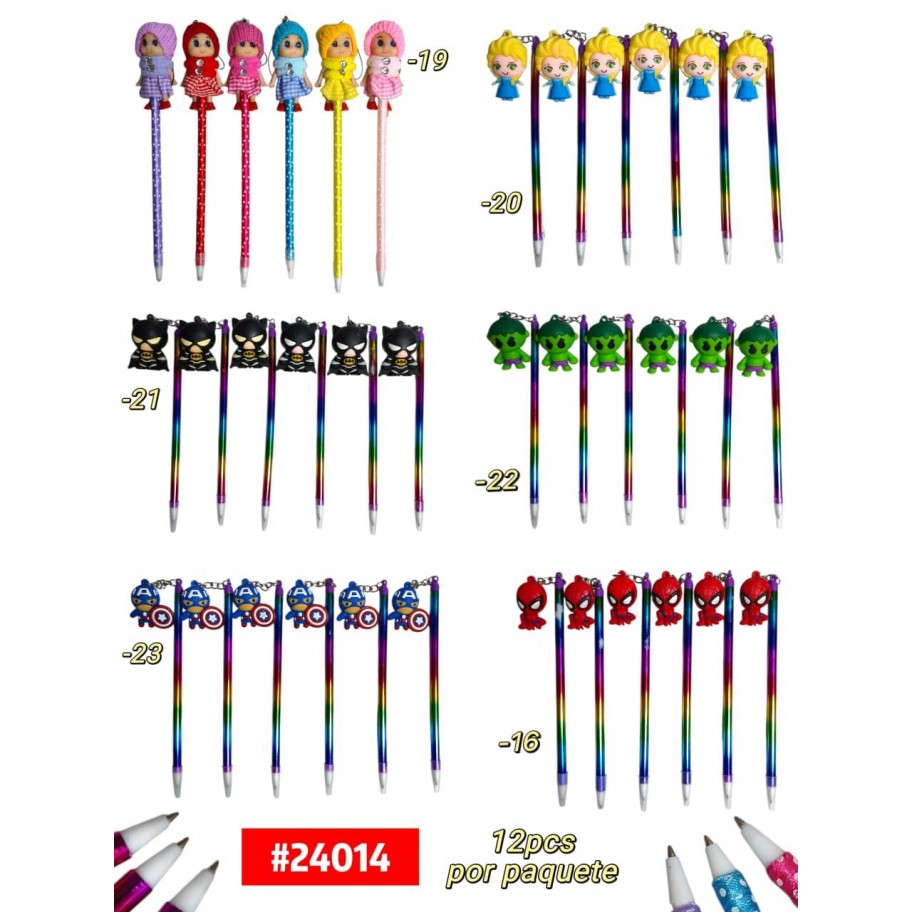 LAPICERO CADENA 12uds #24014-22 PROMO