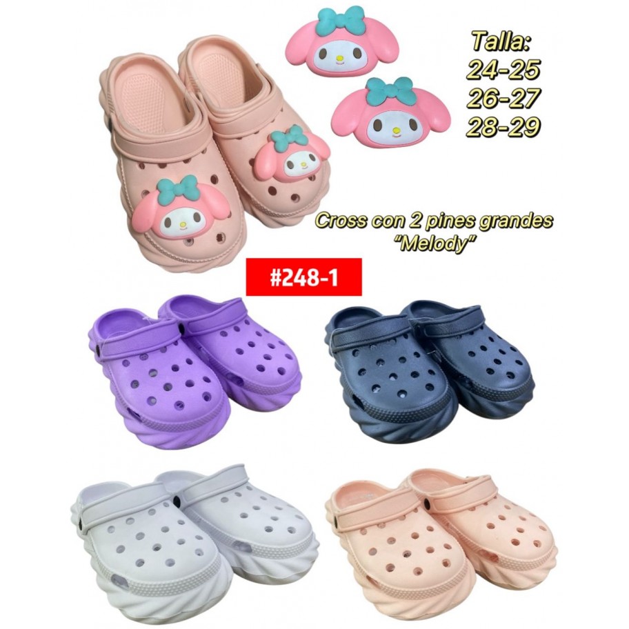 CROCS INFANTIL #248-1 P.U
