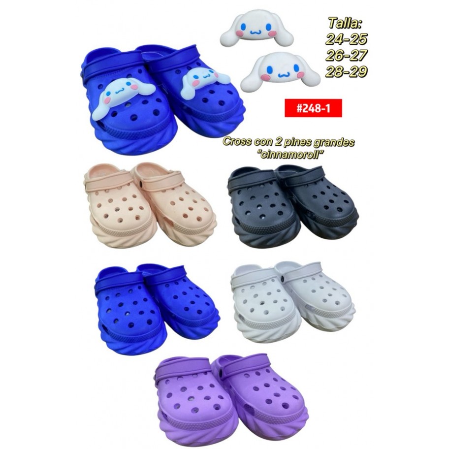 CROCS INFANTIL #248-1 P.U