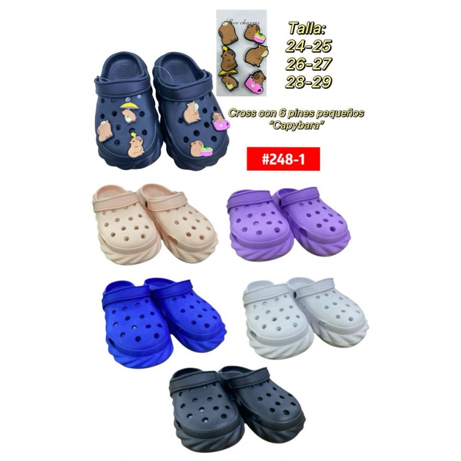 CROCS INFANTIL #248-1 P.U