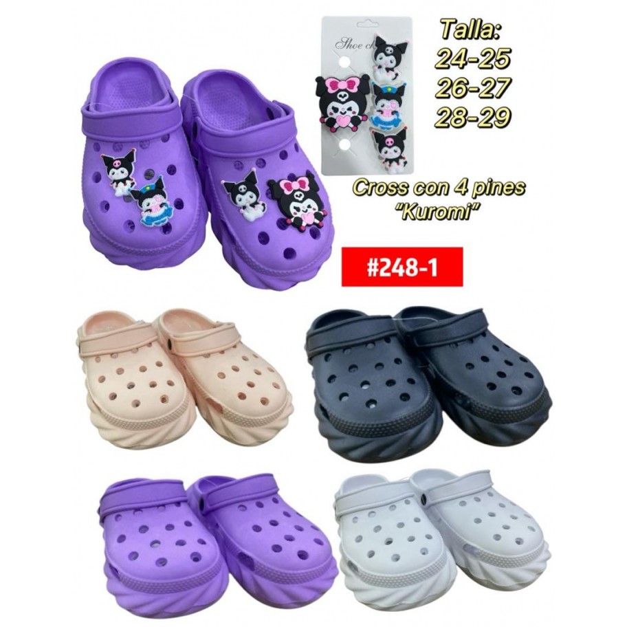 CROCS INFANTIL #248-1 P.U