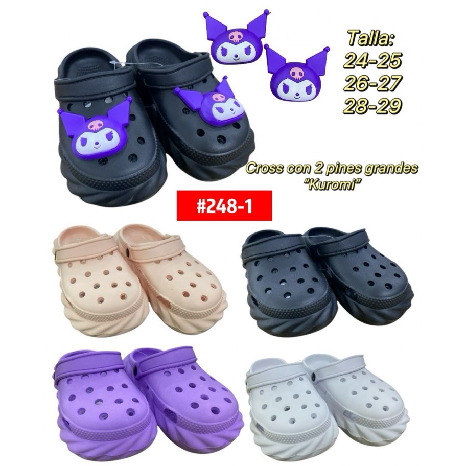 CROCS INFANTIL #248-1 P.U