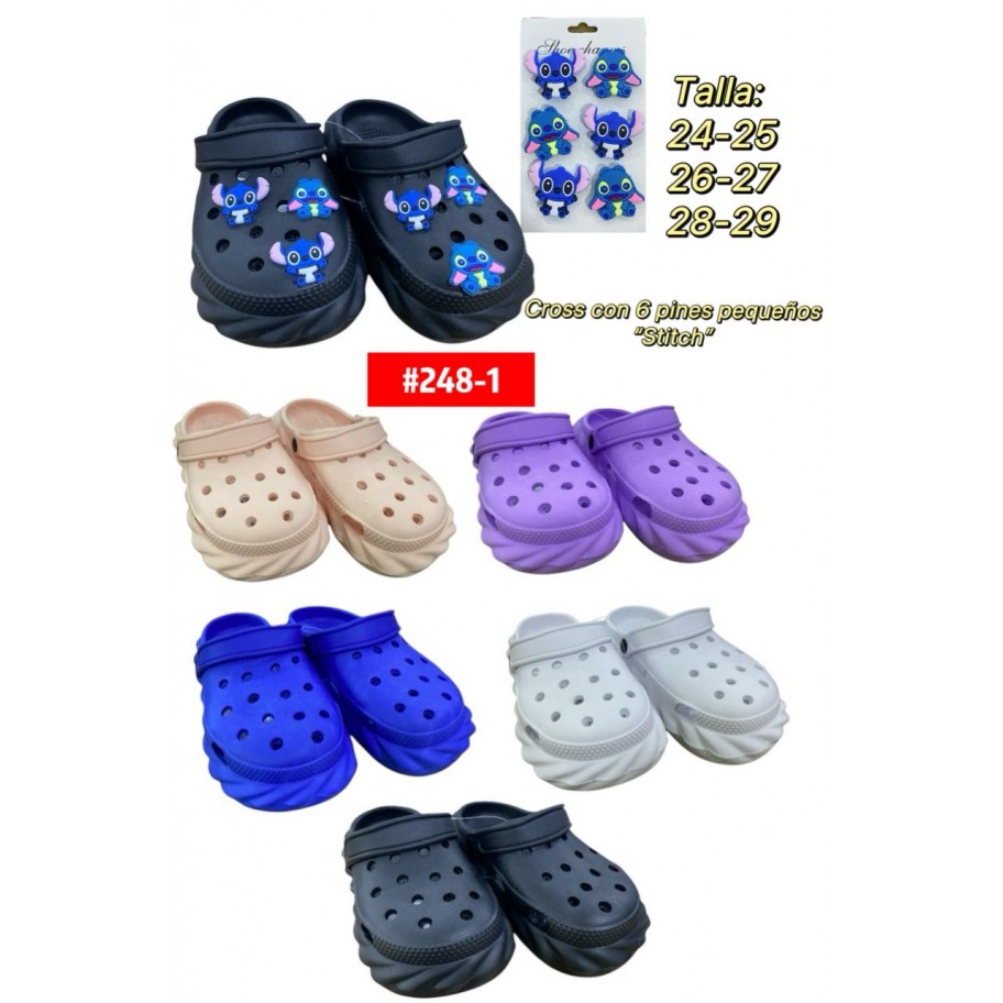 CROCS INFANTIL #248-1 P.U