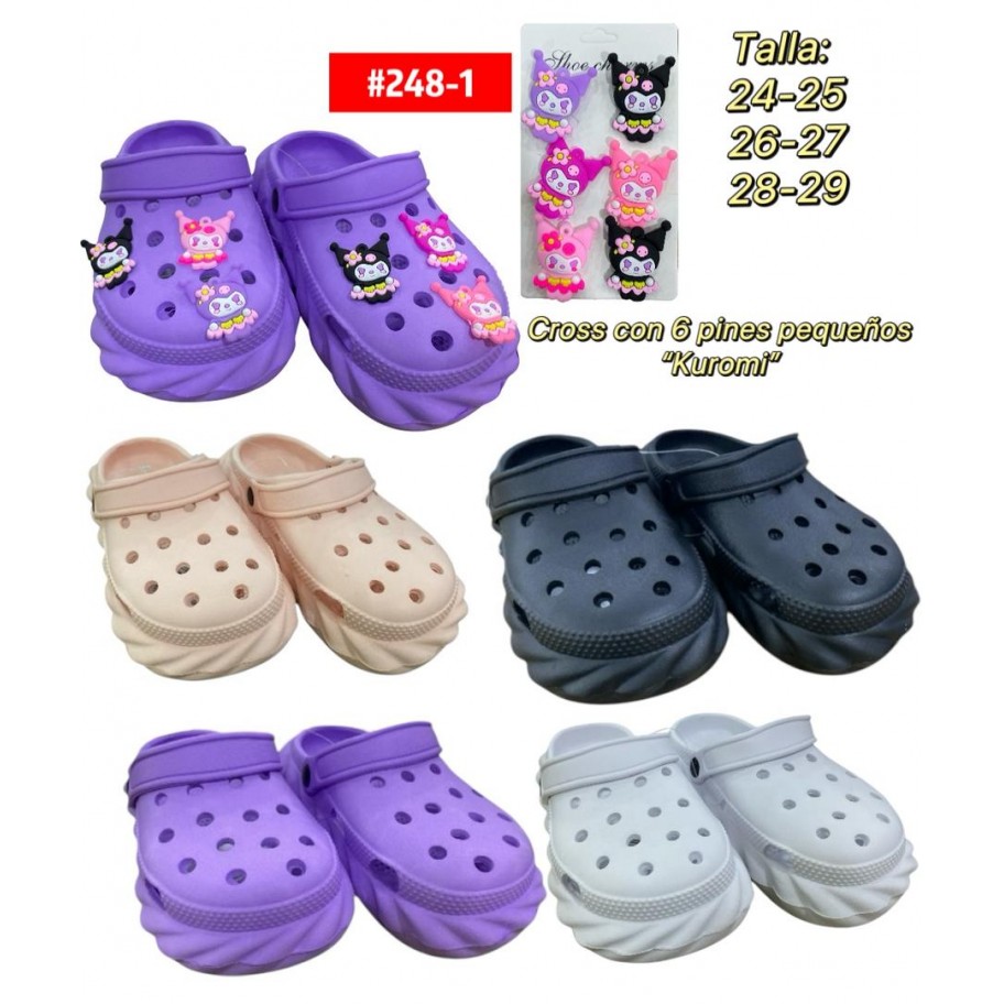 CROCS INFANTIL #248-1 P.U