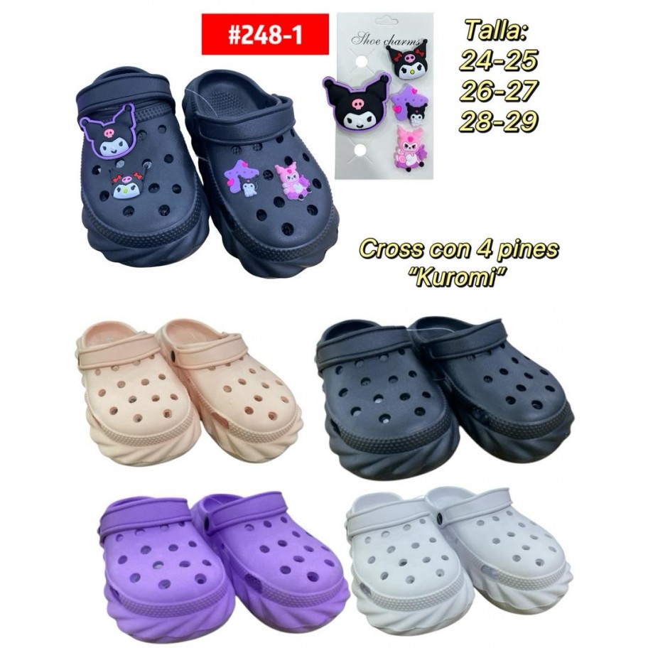 CROCS INFANTIL #248-1 P.U