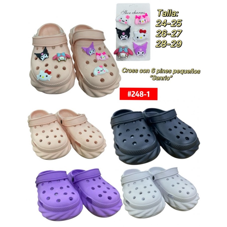 CROCS INFANTIL #248-1 P.U