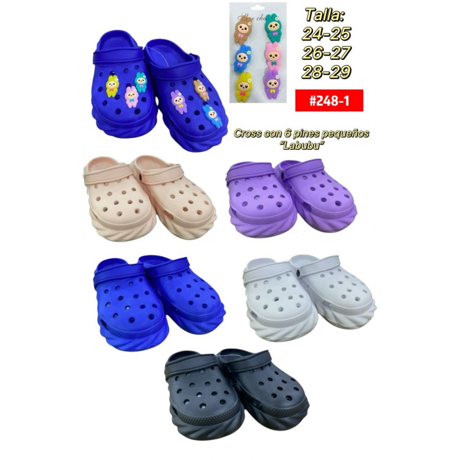 CROCS INFANTIL #248-1 P.U