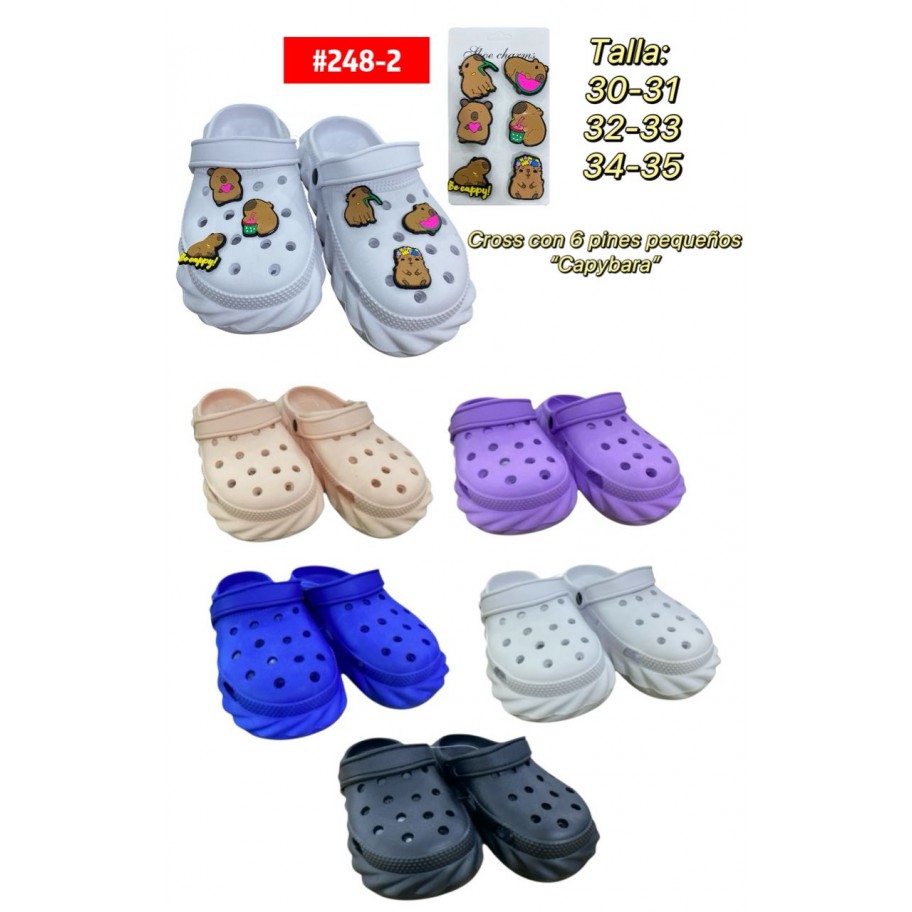 CROCS INFANTIL #248-2 P.U