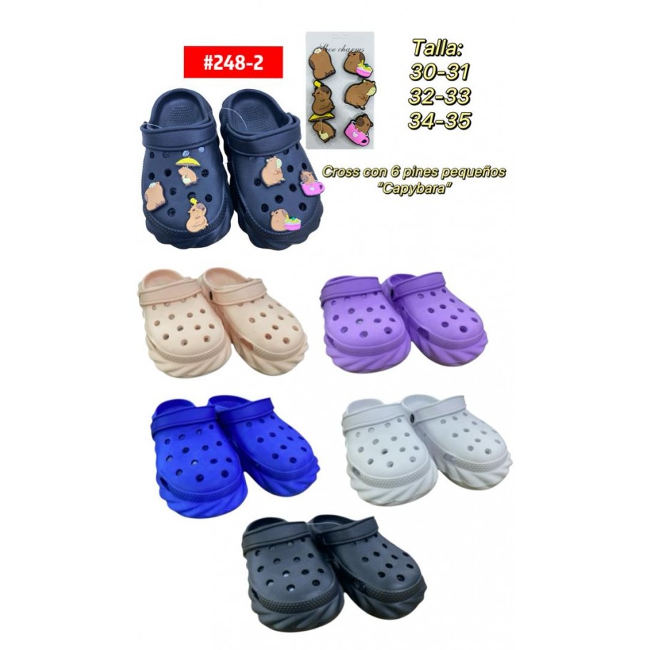 CROCS INFANTIL #248-2 P.U